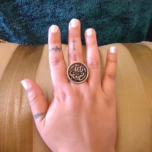 Handmade copper ring